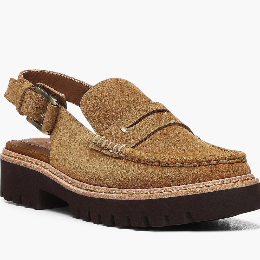 Donald Pliner Moc Toe Loafer.